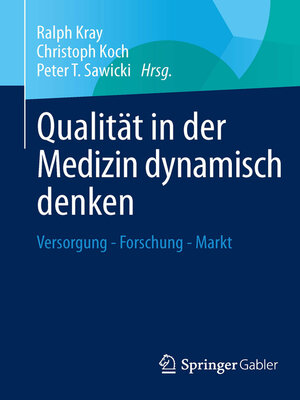 cover image of Qualität in der Medizin dynamisch denken
